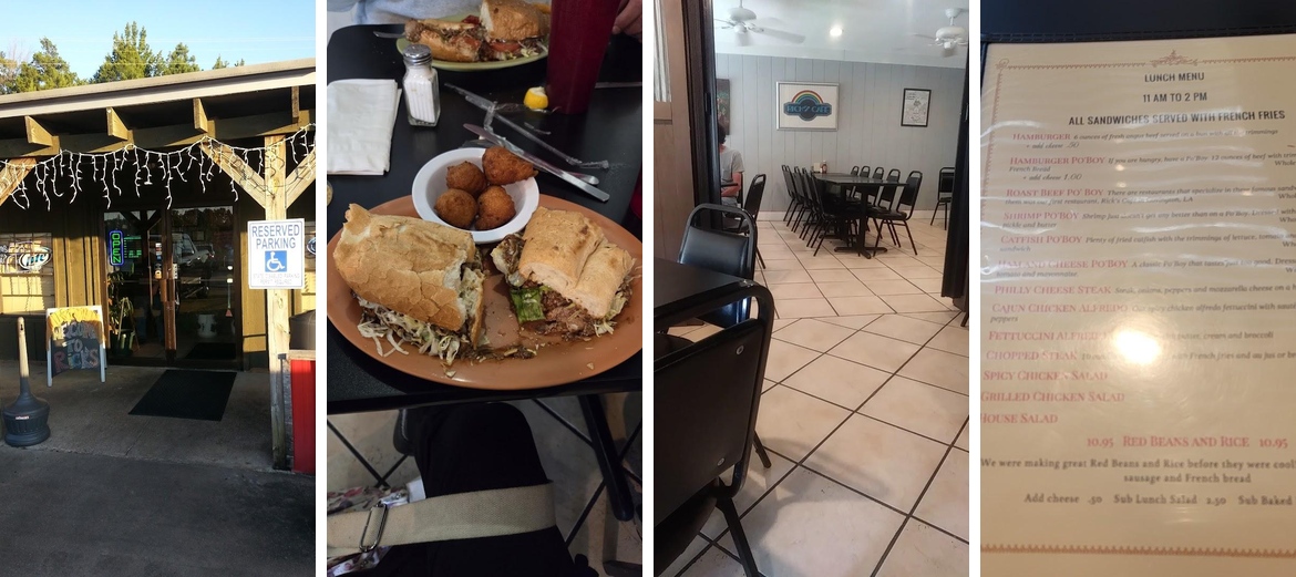 Rick's Crossroads Grill Menu