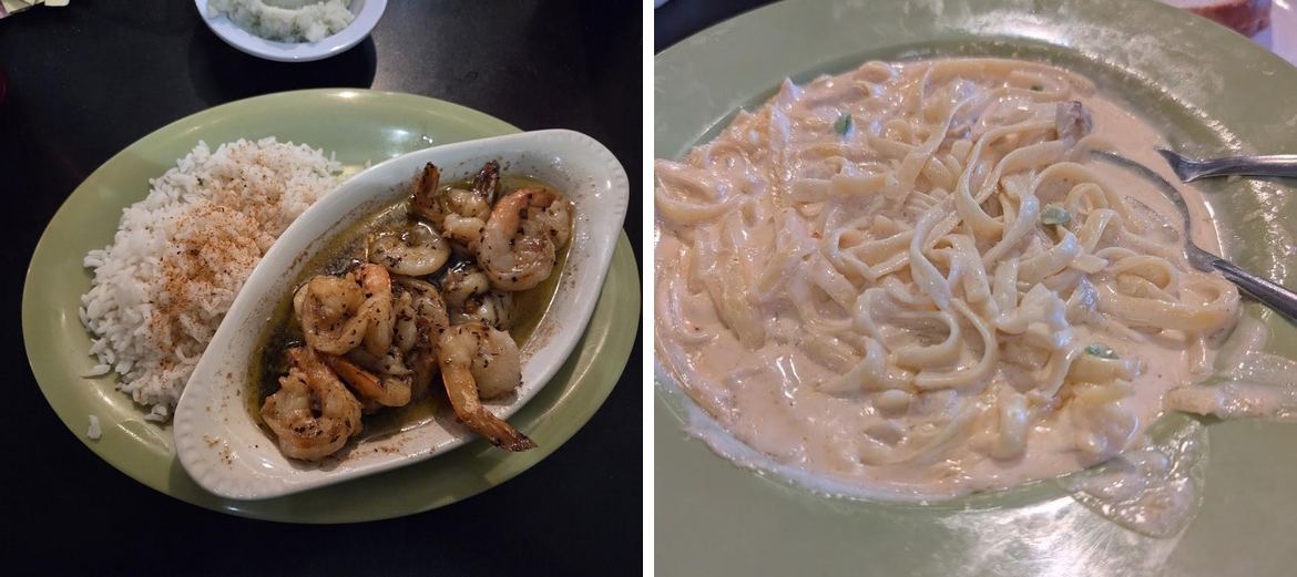 Rick's Crossroads Grill Menu