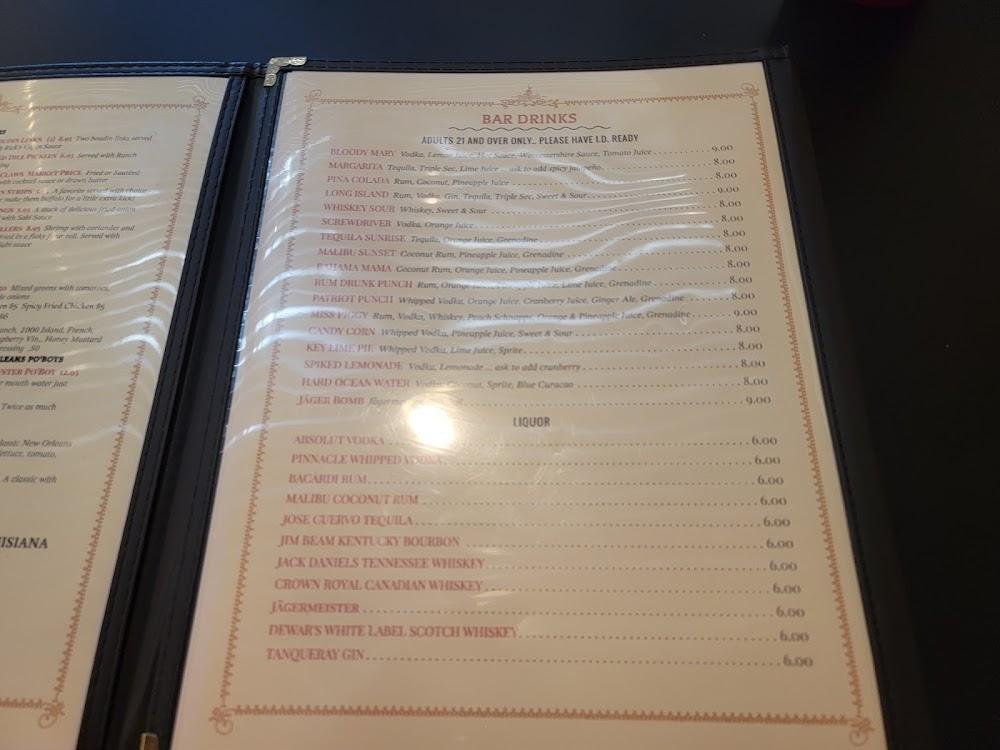 Rick's Crossroads Grill Menu image 2